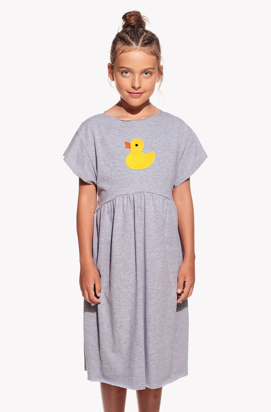 Dresses with duck