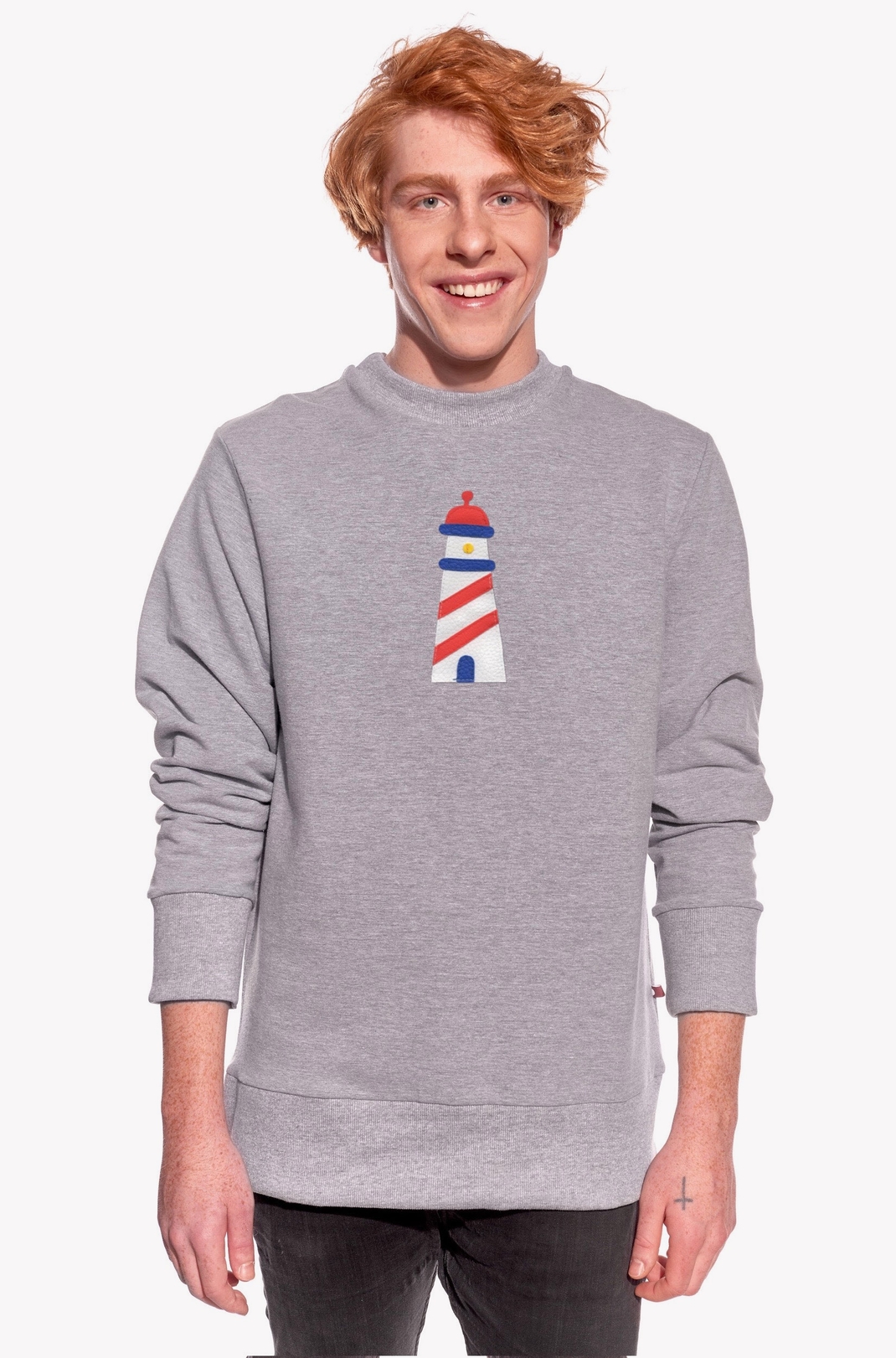Hoodie with lighthouse