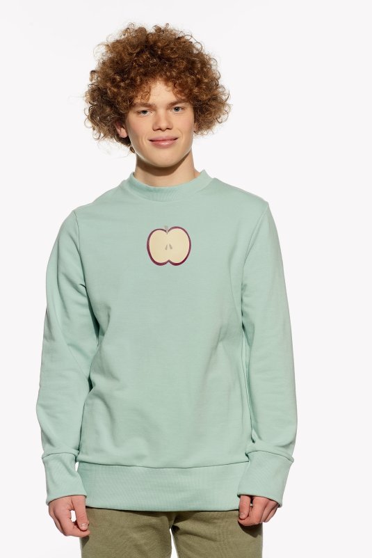 Hoodie with apple