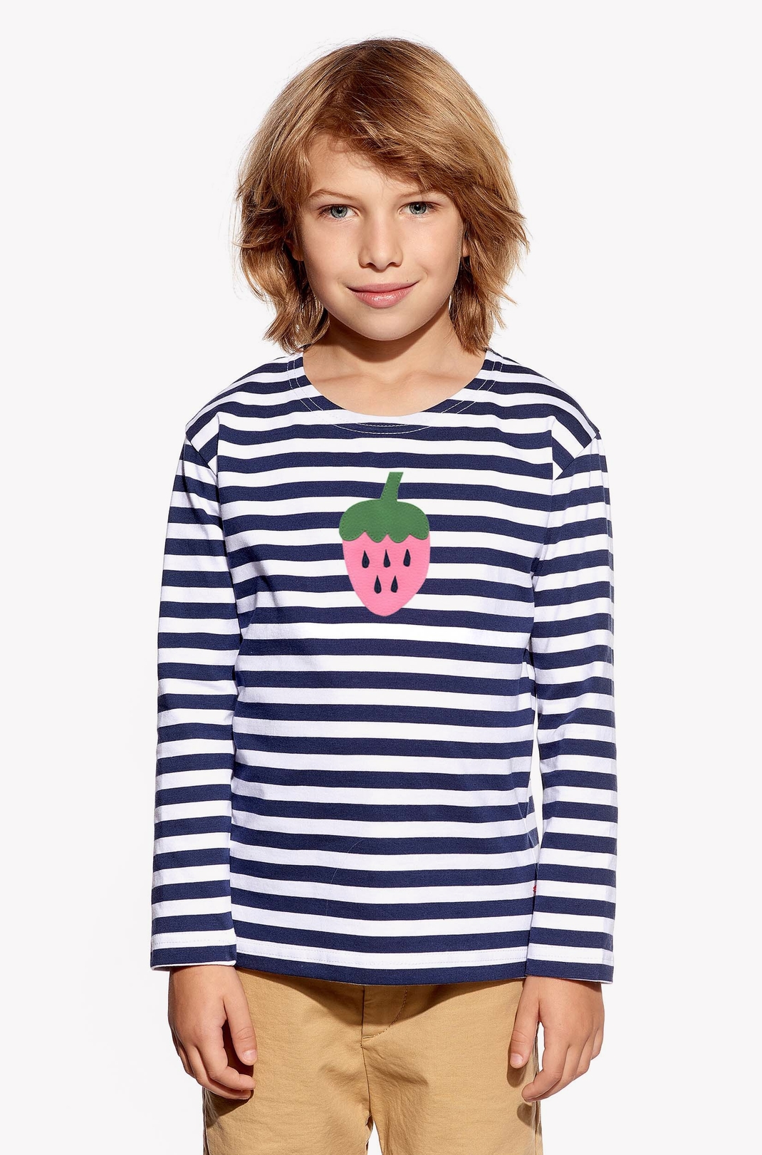 Shirt with strawberry