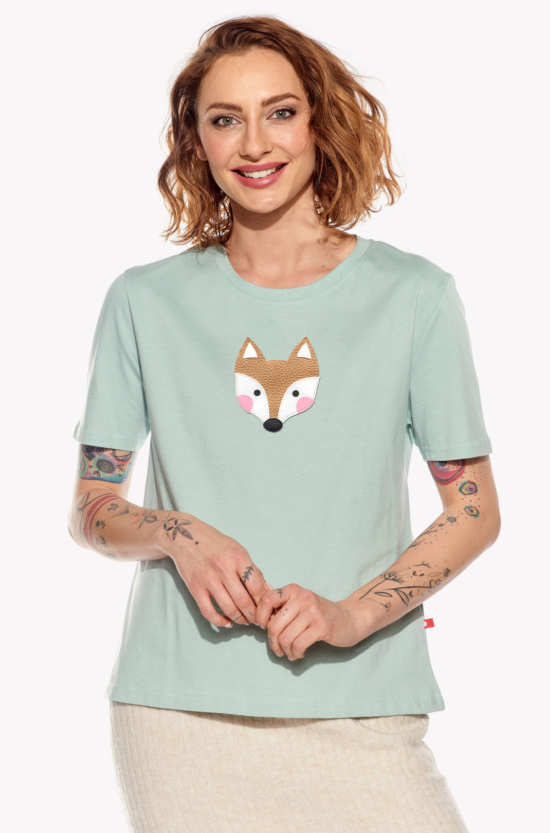 Shirt with fox