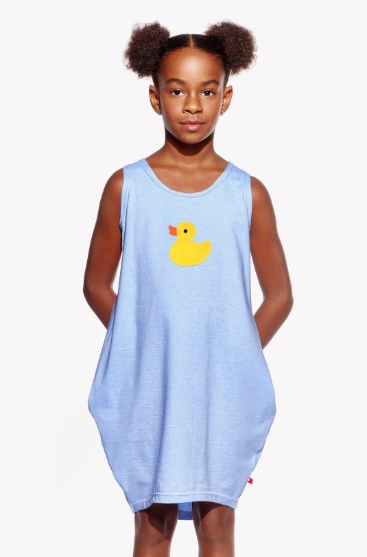 Dresses with duck