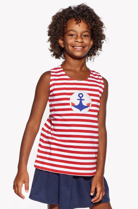 Singlet with anchor