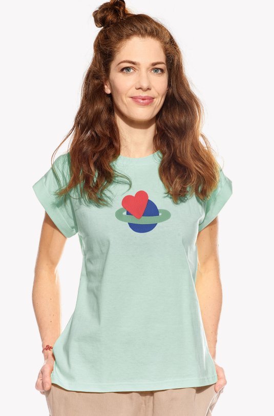 T-Shirt Planet der Liebe