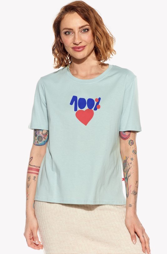 T-Shirt 100 % Liebe