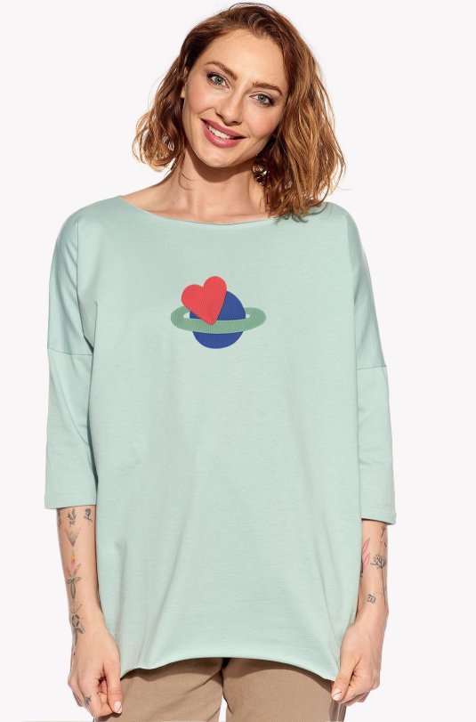 T-Shirt Planet der Liebe