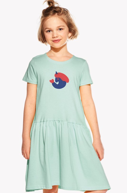 Šaty zamilovaný jednorožec