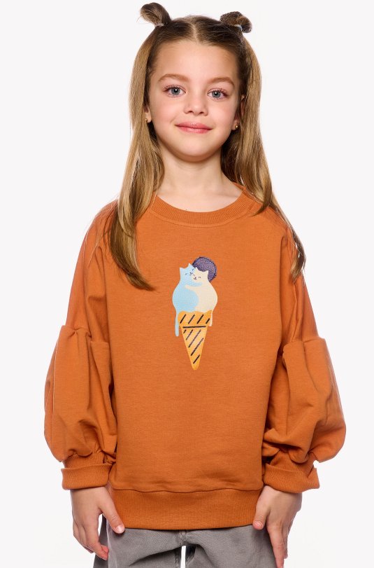 Sweatshirt mit Eiscreme