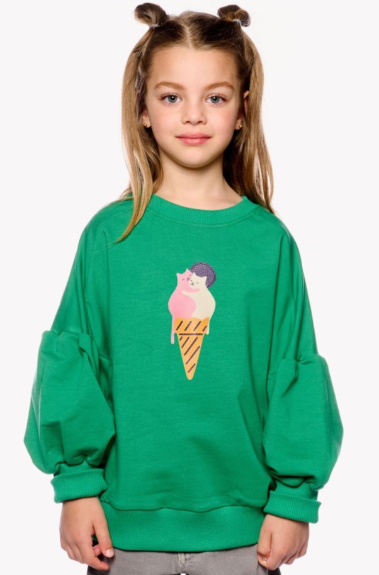 Sweatshirt mit Eiscreme