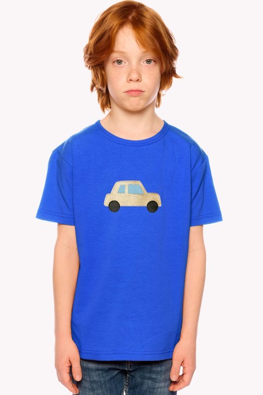 Shirt with car