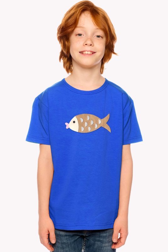 Shirt with fish