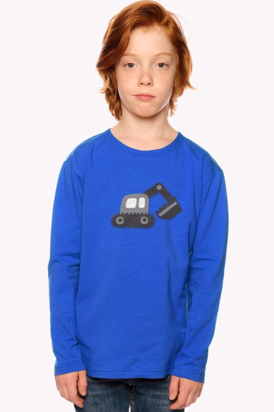 Shirt with excavator