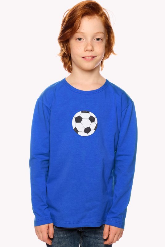 Shirt with soccer ball