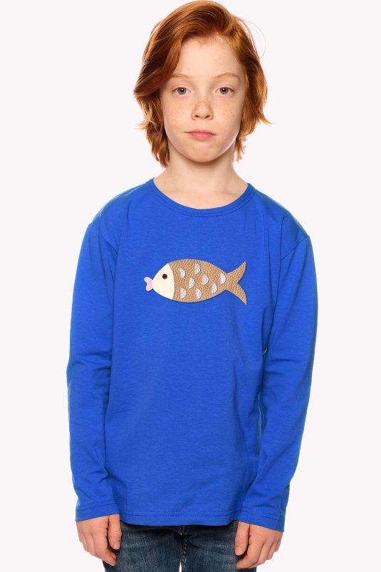 Shirt with fish