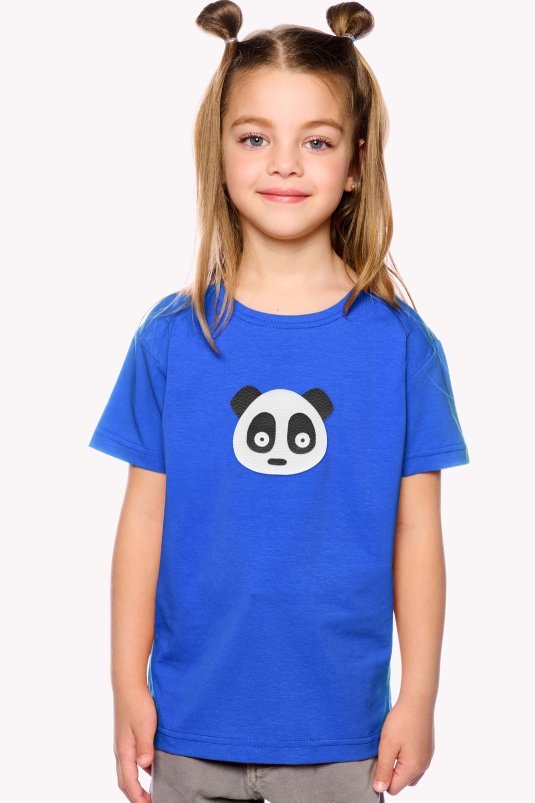 Shirt with panda bear