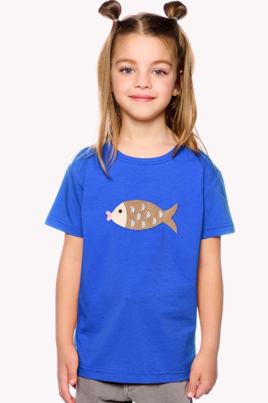 Shirt with fish