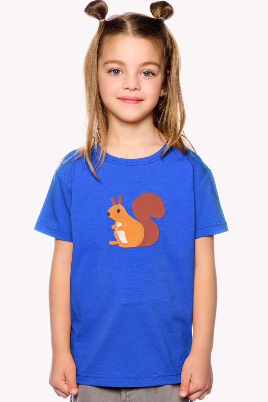 Shirt with squirrel