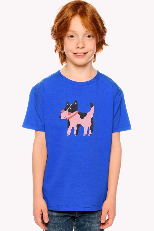 Shirt with a dog