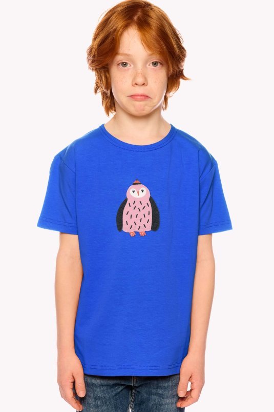 Shirt with an owl