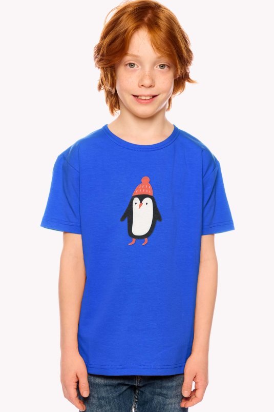 T-Shirt mit Pinguin