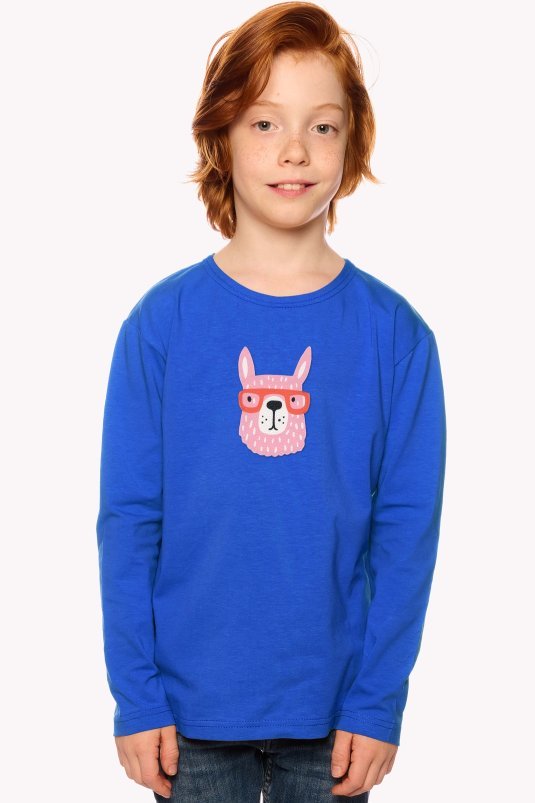 Shirt with a llama