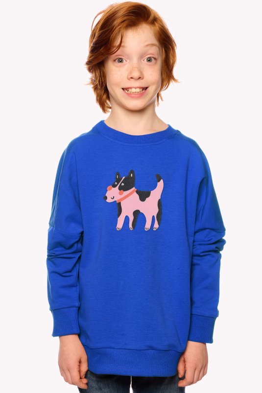 Sweatshirt mit hund