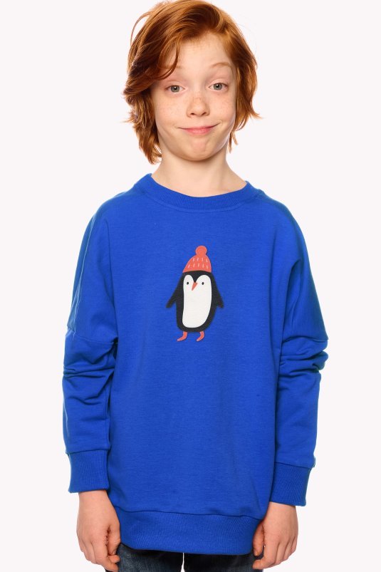 Sweatshirt mit Pinguin