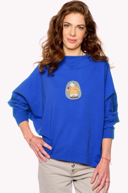 Sweatshirt mit Teddybär