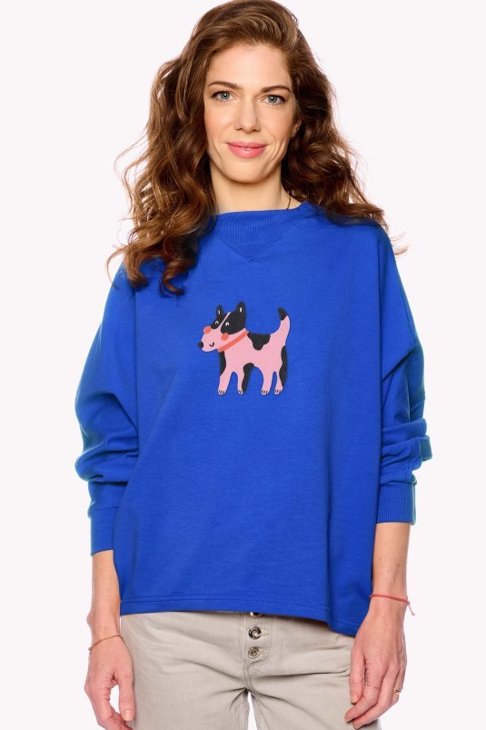 Sweatshirt mit hund