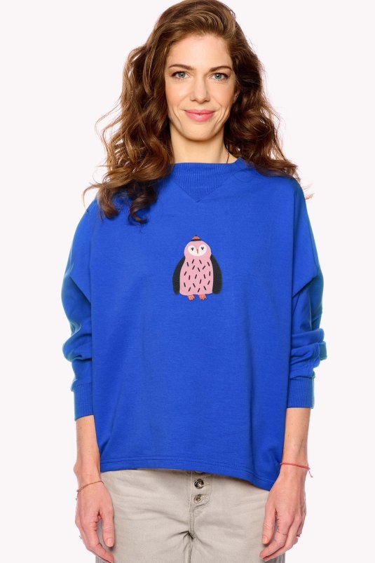 Sweatshirt mit Eule