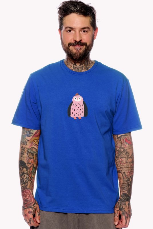 Shirt with an owl