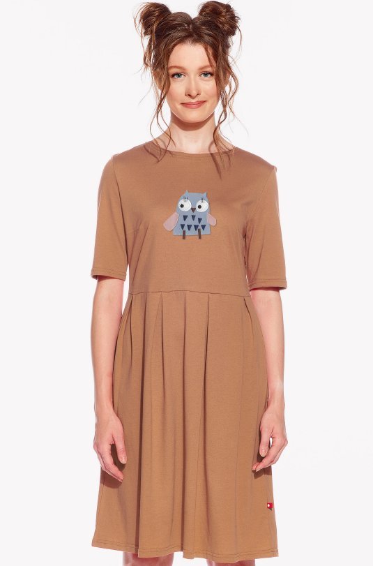Šaty so sovou
