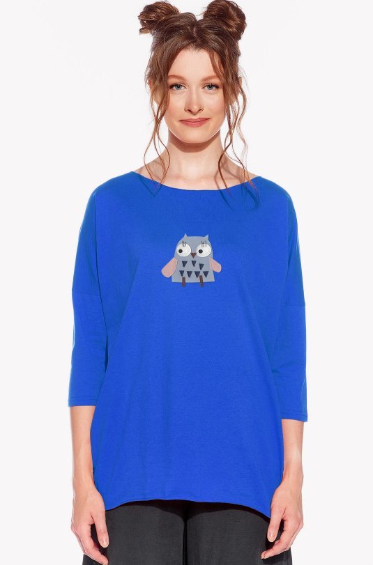 Tričko so sovou