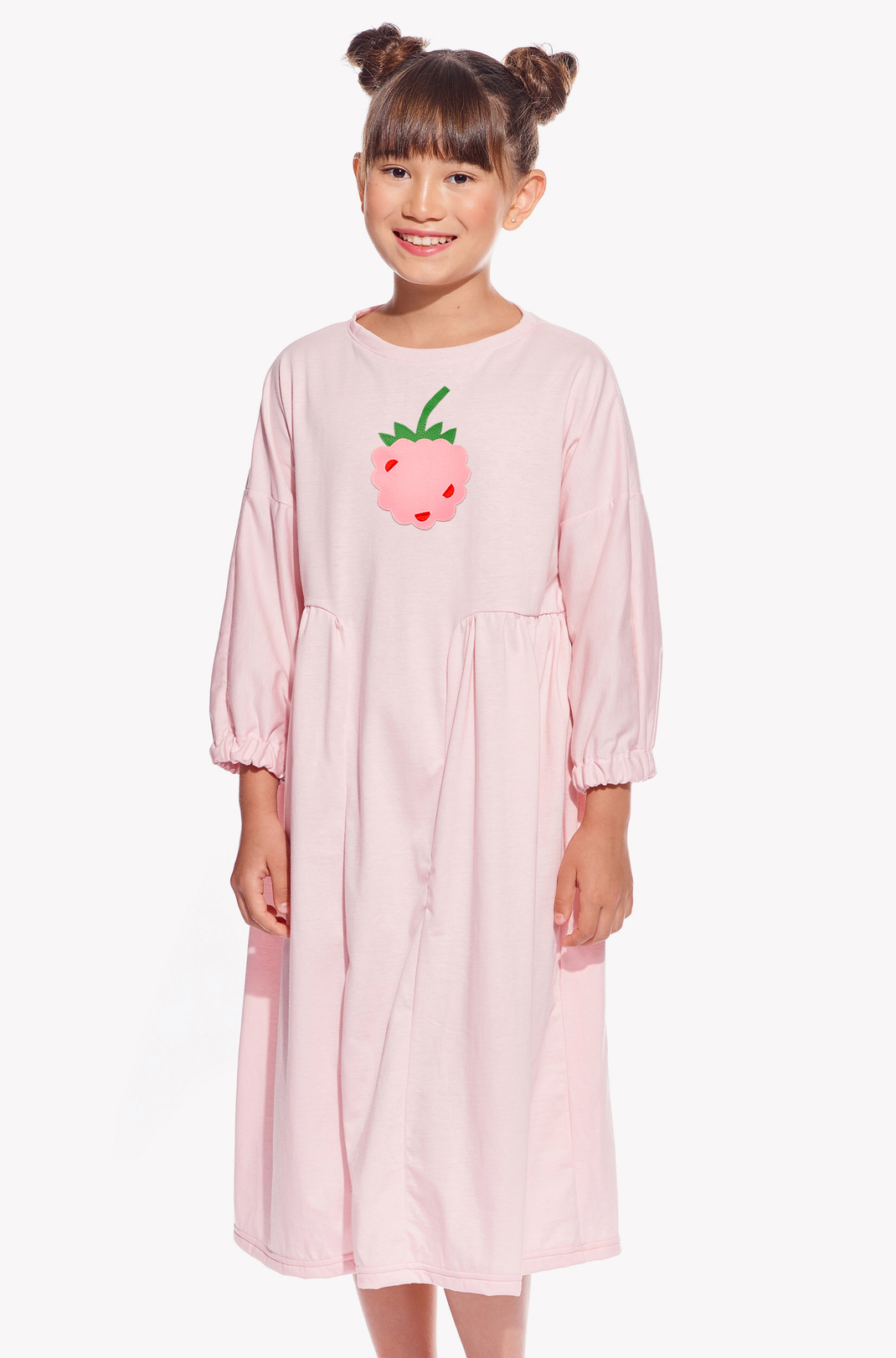 Dresses with raspberry
