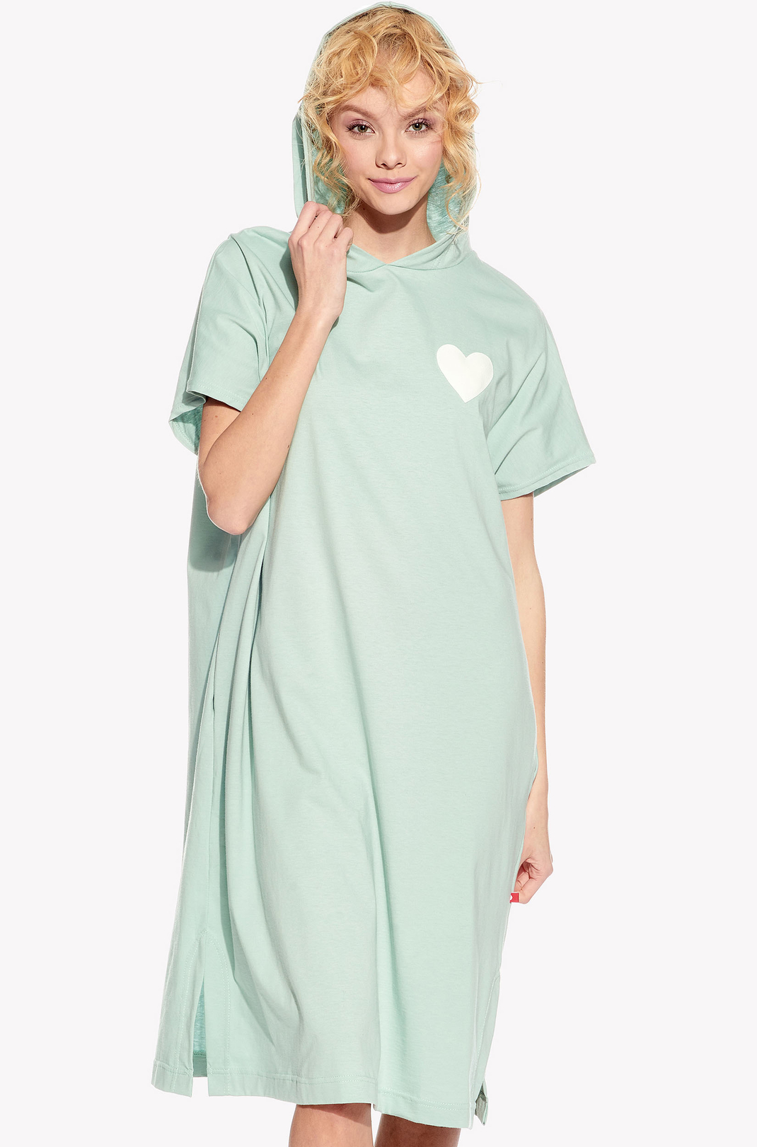 Pončo se srdíčkem