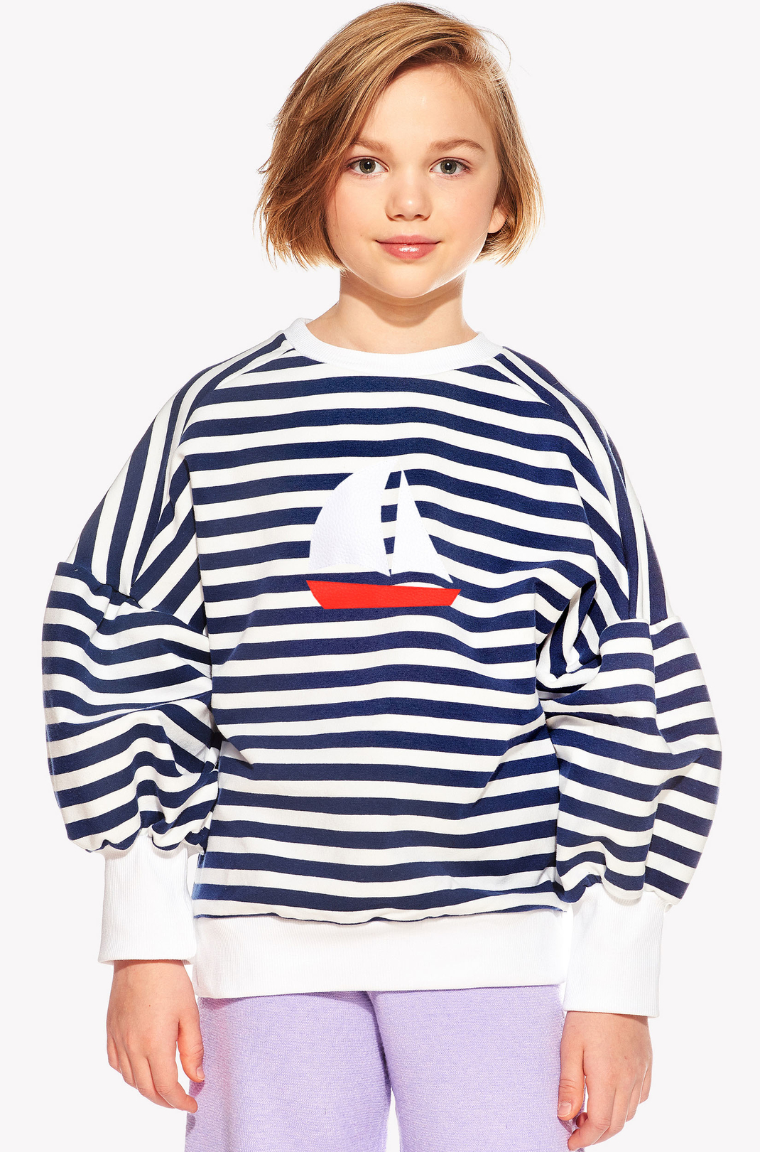 Hoodie with sailboat