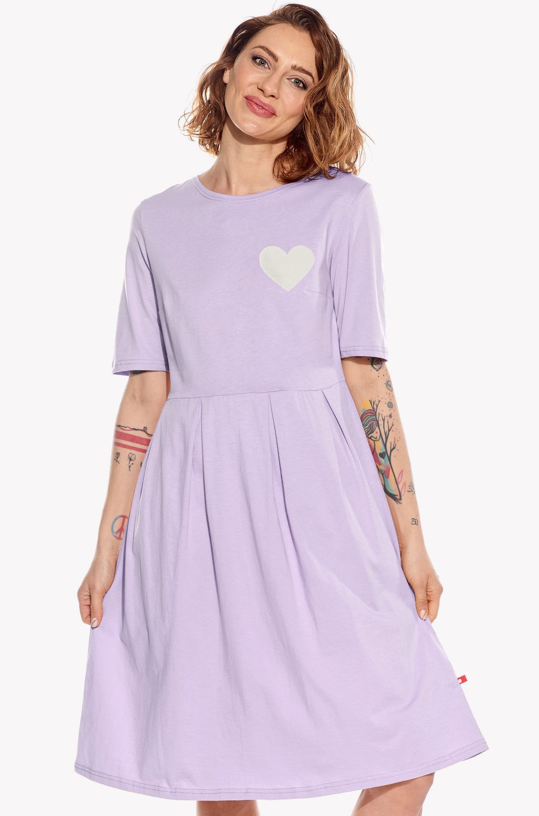 Dresses with heart