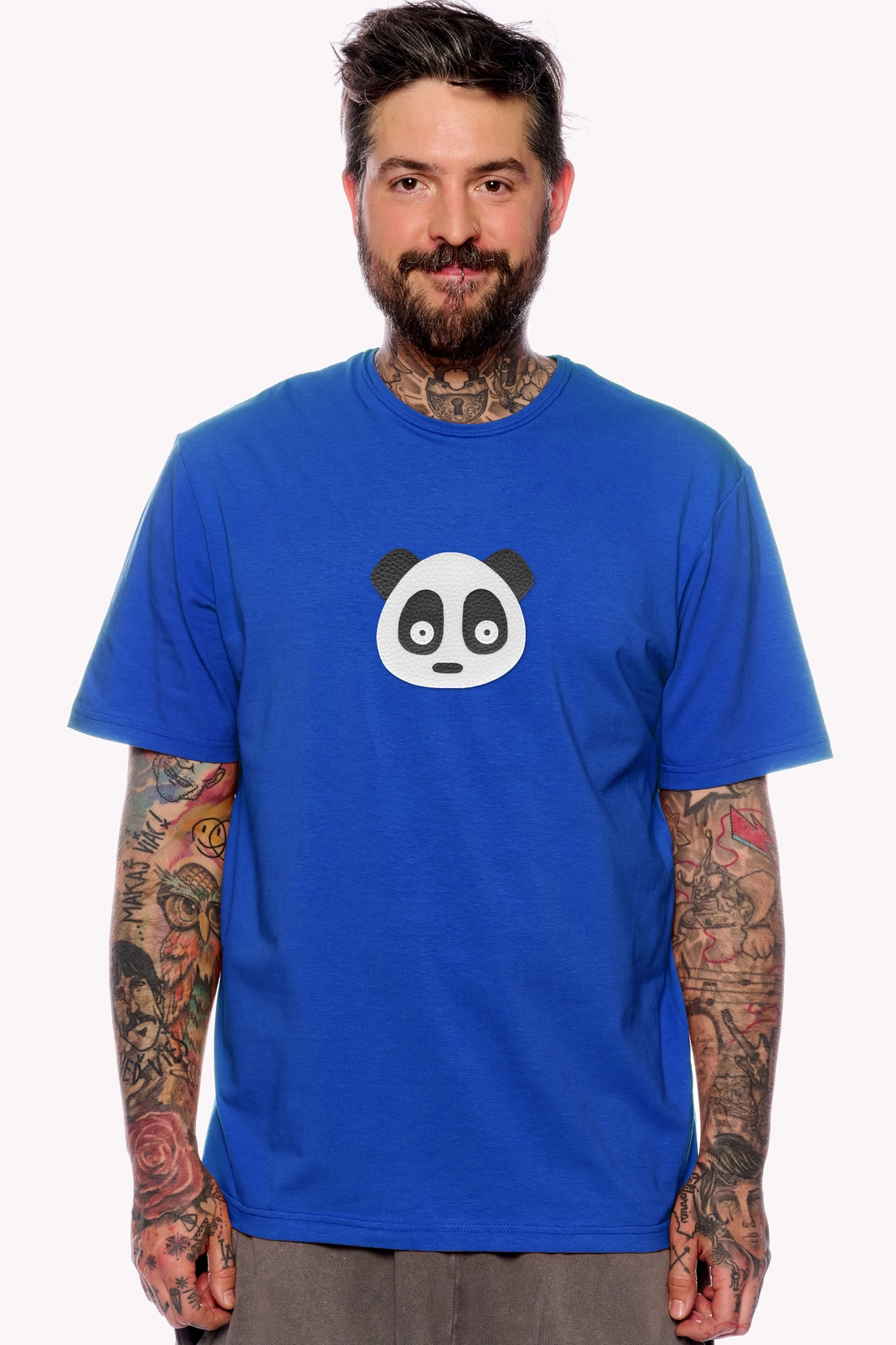 Shirt with panda bear