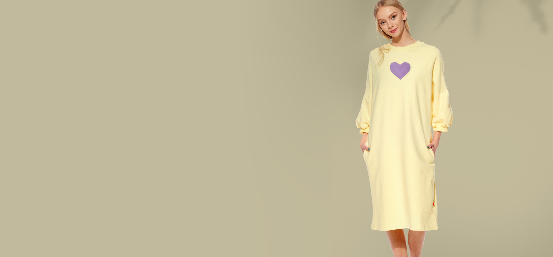 New In, the color of the first daffodils and lilac