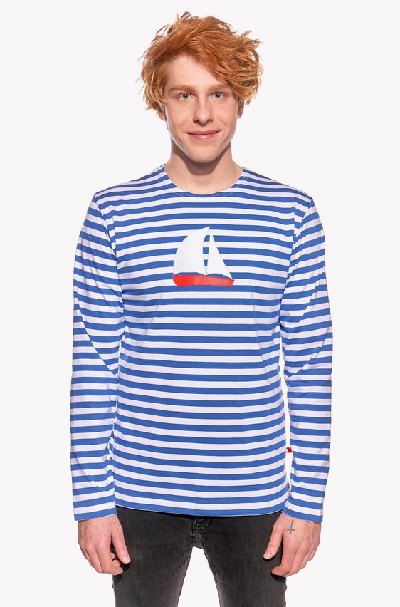 Shirt with sailboat