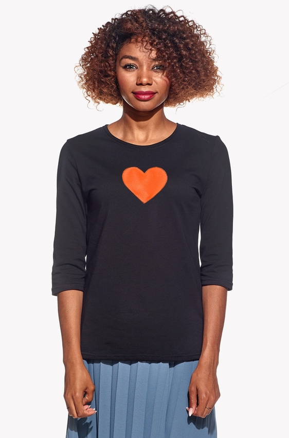 Tričko se srdíčkem