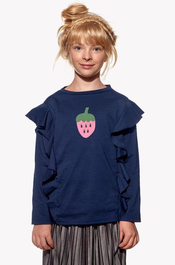 Shirt with strawberry