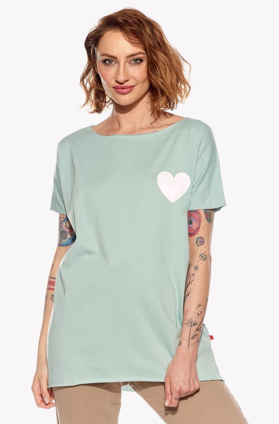 Shirt with heart