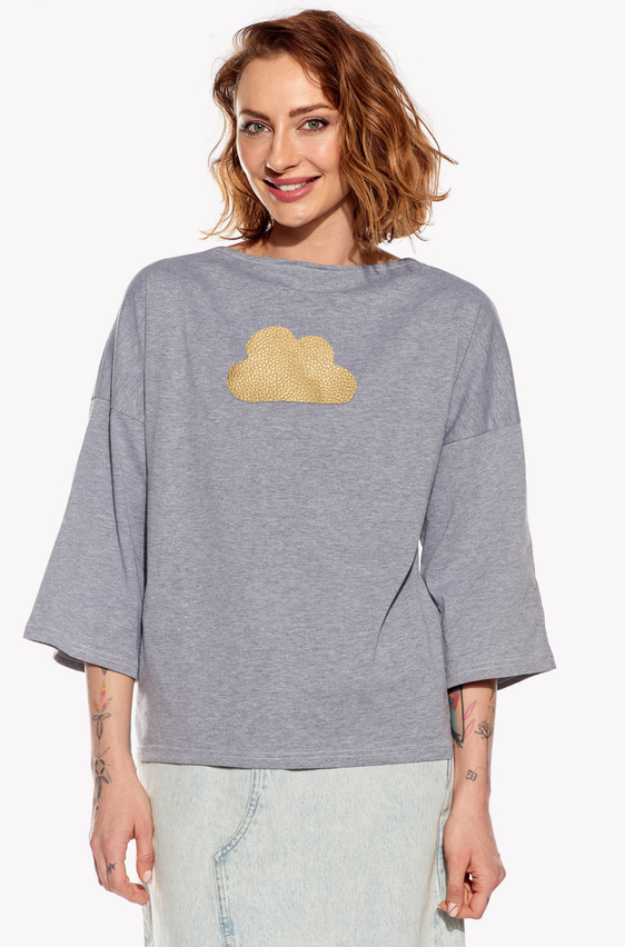 Shirt with cloud