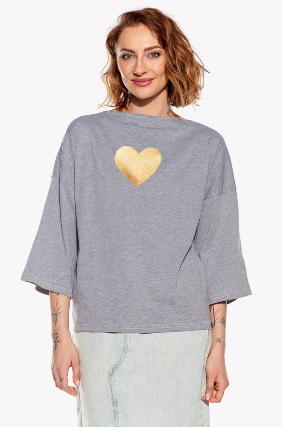Shirt with heart