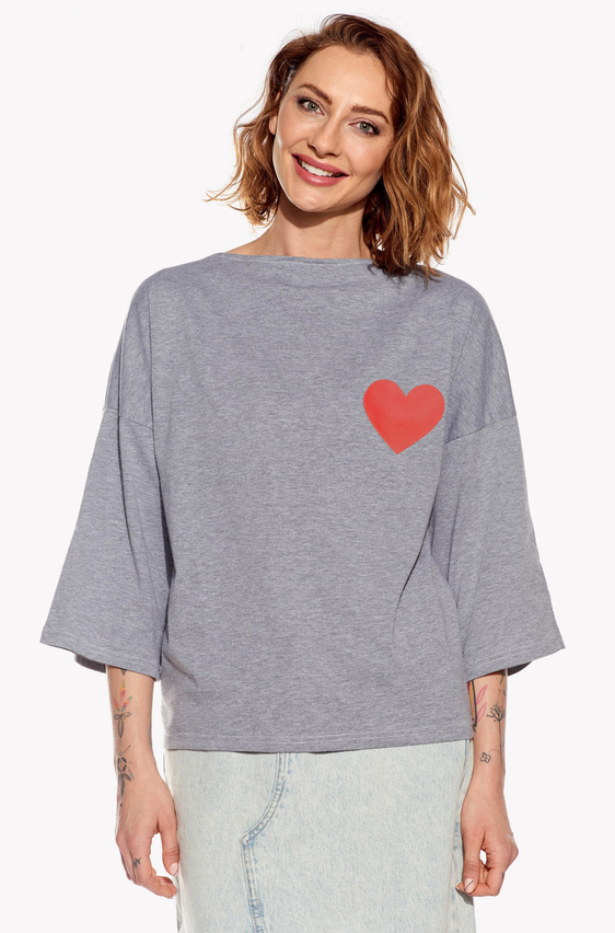 Shirt with heart