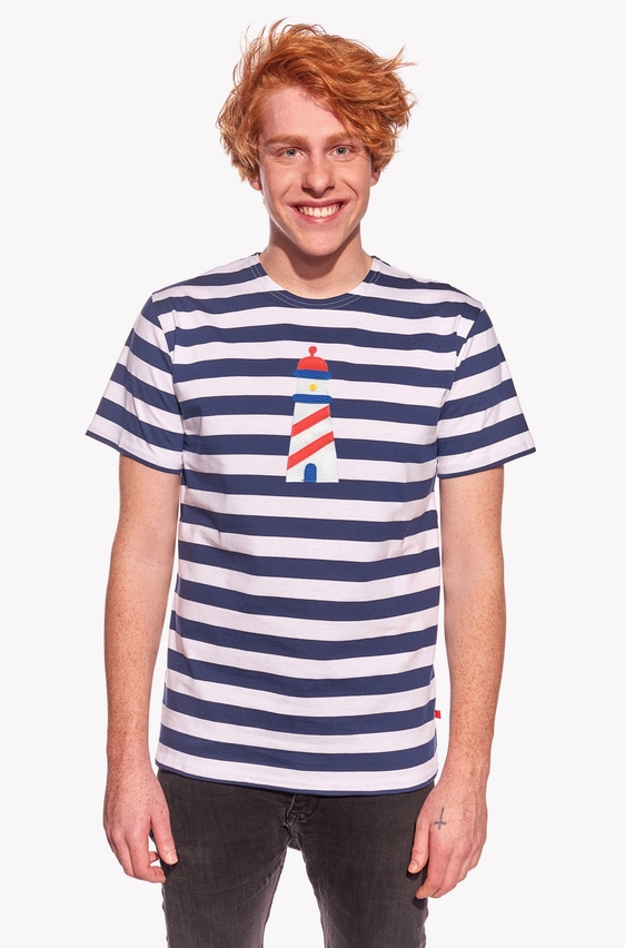 Shirt with lighthouse