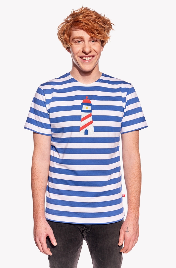 Shirt with lighthouse