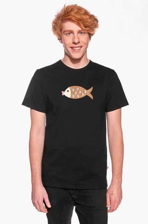Shirt with fish