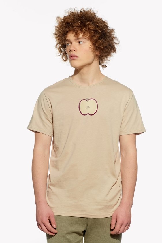 Shirt with apple